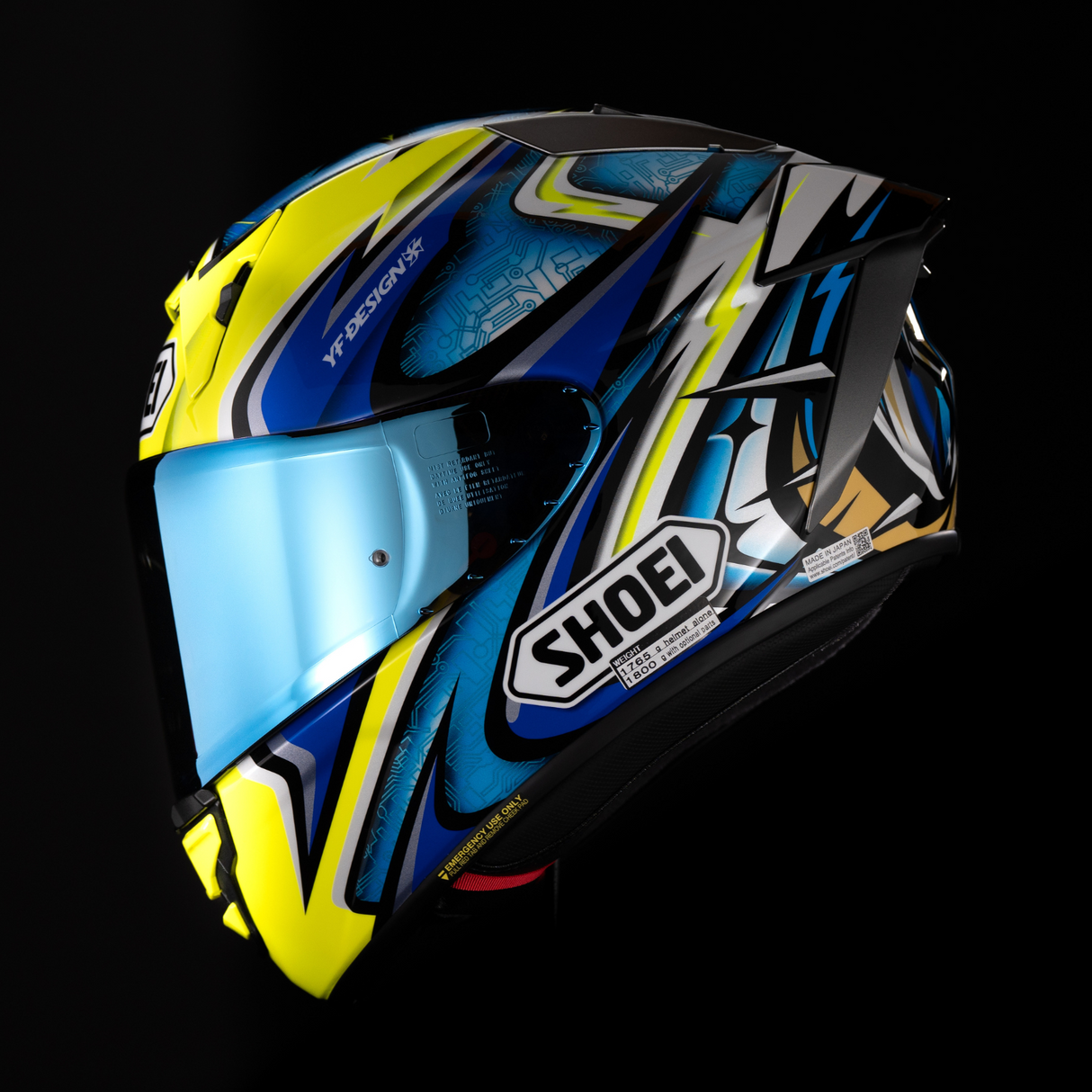 Shoei X-15 Daijiro Tc-3 Lrg 0105-2103-06 - Large
