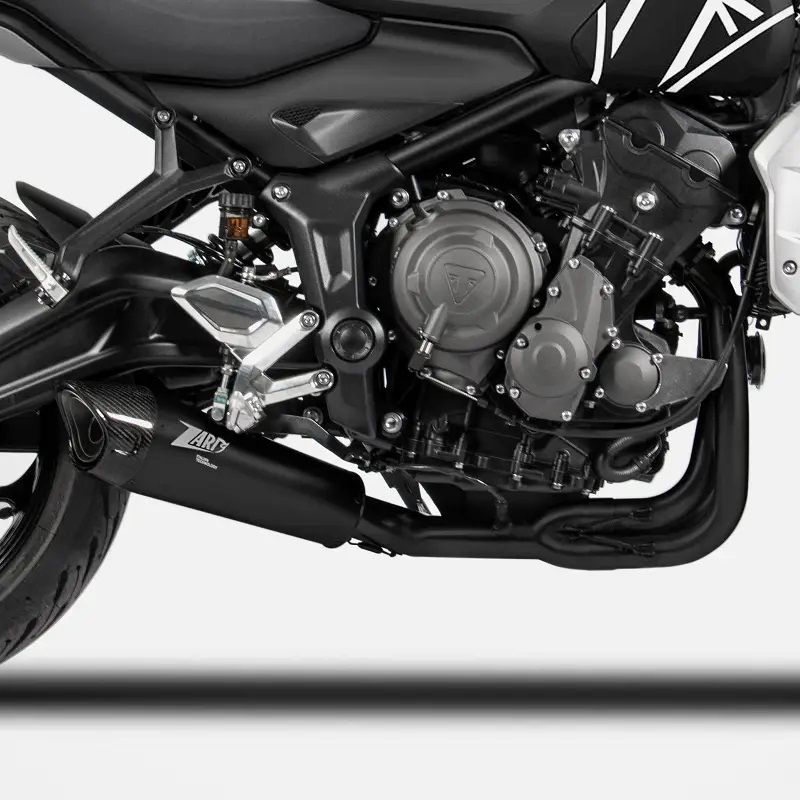 ZARD Exhaust Full System black EURO 5 Triumph Trident 660