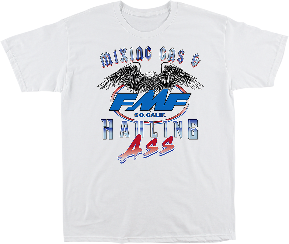FMF Fighter T-Shirt - White - 2XL FA21118907WH2X 3030-21281