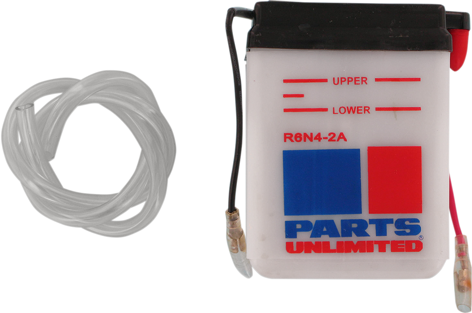 Parts Unlimited Conventional Battery 6n4-2a