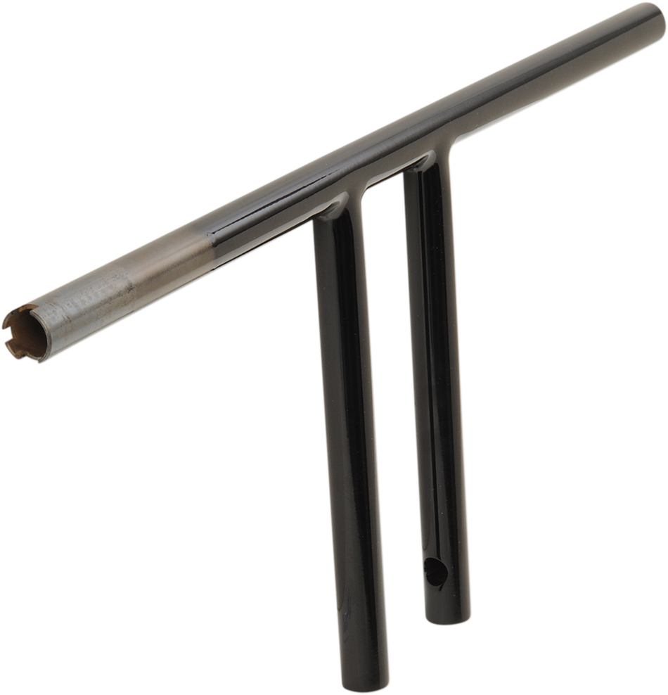 DRAG SPECIALTIES Handlebar - T-Bar - Dimpled - 10" - Black ACT 23.5" WIDE 0601-4222