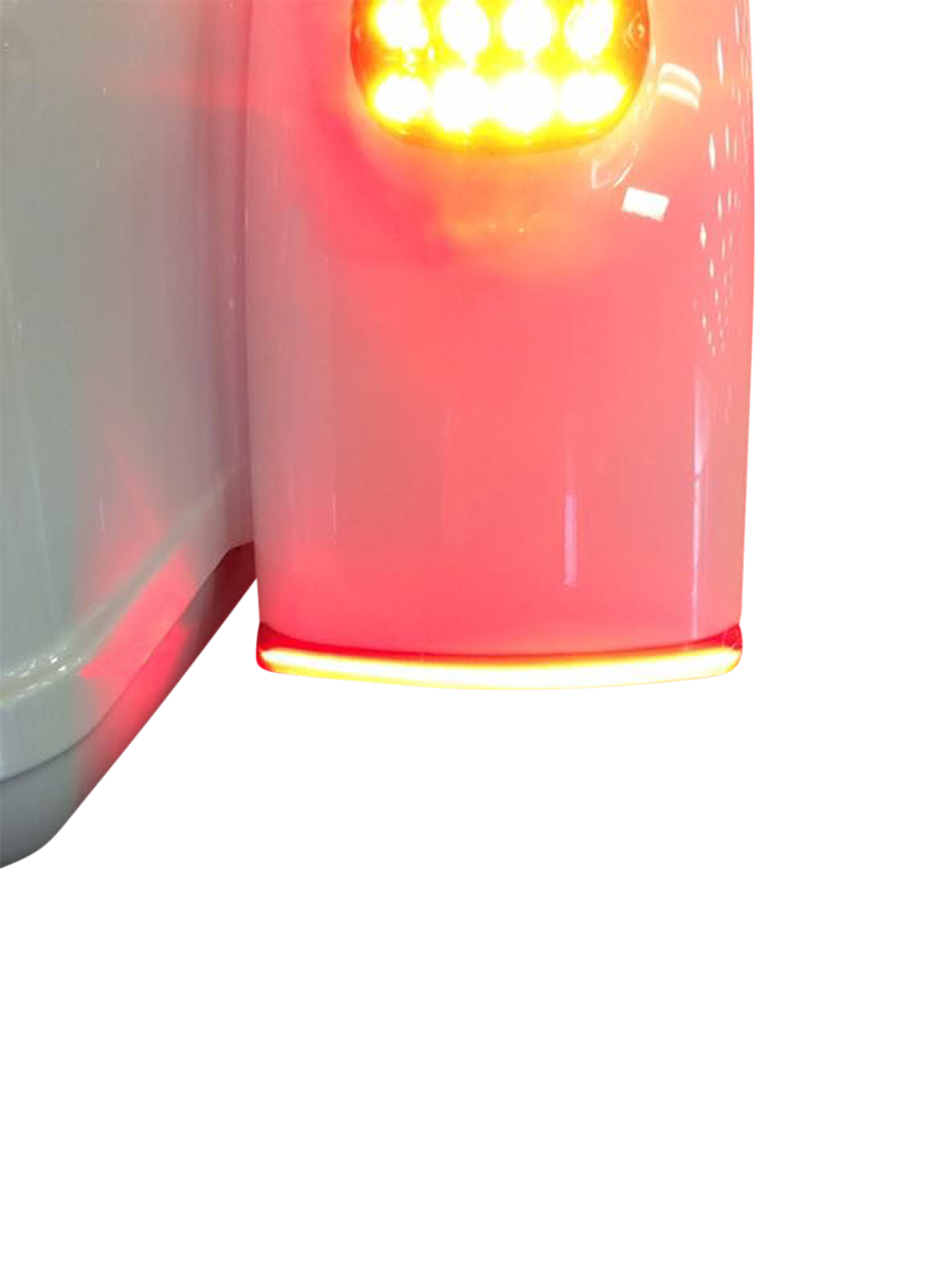 CUSTOM DYNAMICS LED Fender LIght - Red Lens - Tri Glide CD-TGFENDER-R