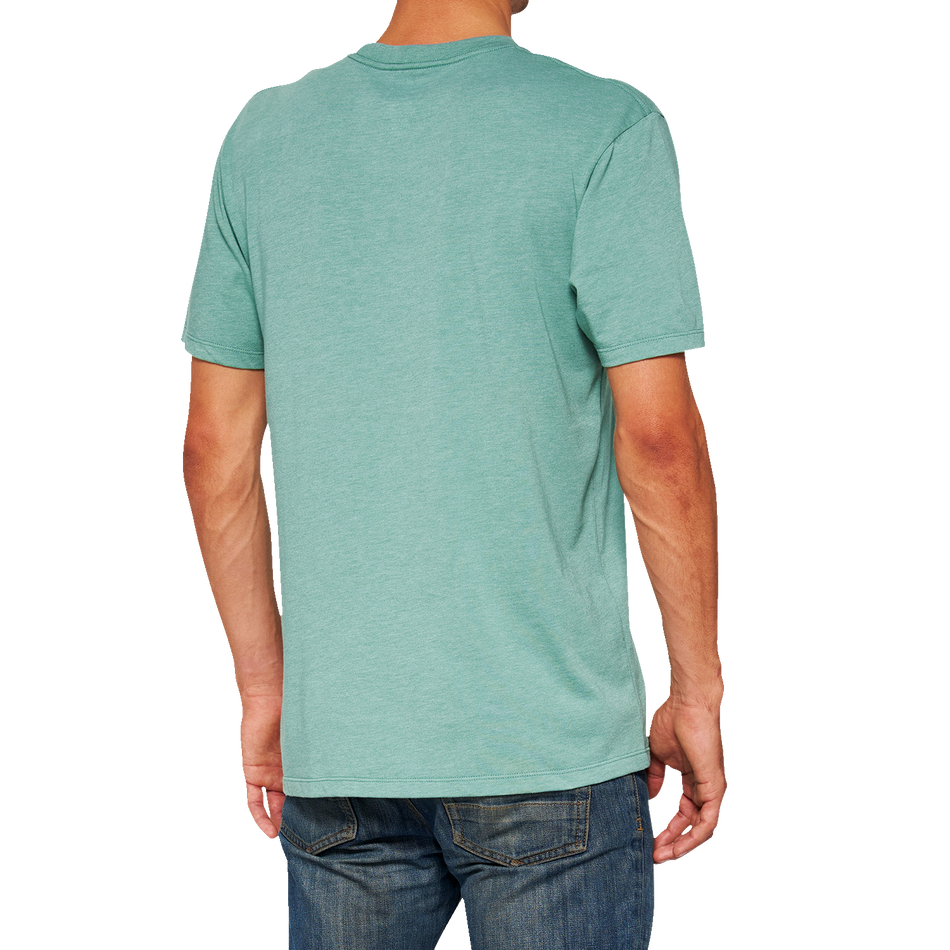 100% Icon T-Shirt - Blue - Medium 20000-00036