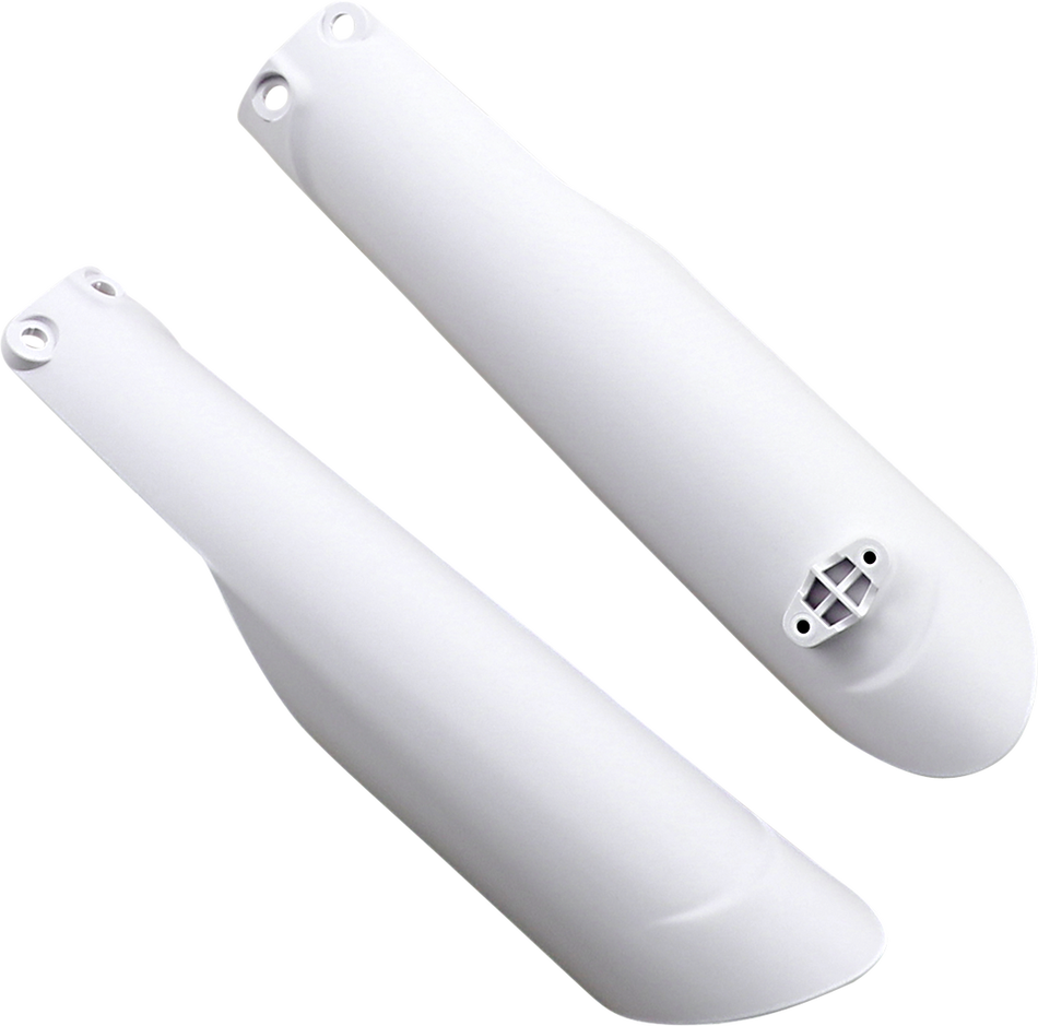ACERBIS Lower Fork Covers for Inverted Forks - White 2401260002