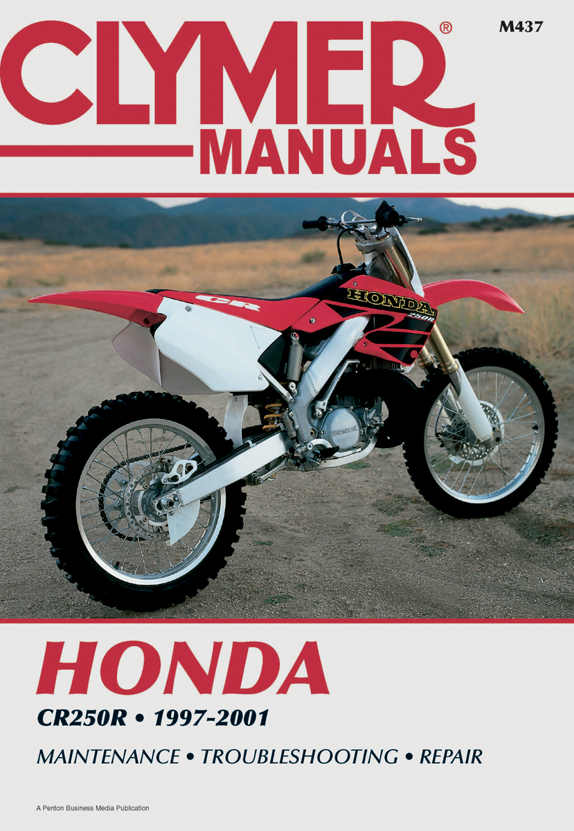 CLYMER Manual - Honda CR250 CM437