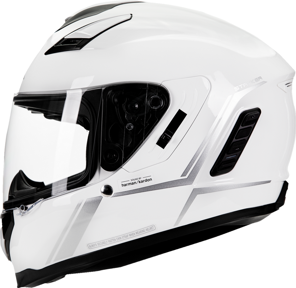 SENA Stryker Helmet - Glossy White - Large STRYKER-GW00L1