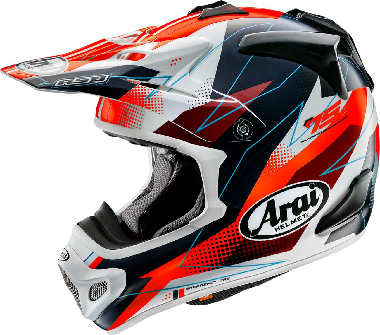 Casco Off Road Shot Striker System negro blanco - Namura Bikes