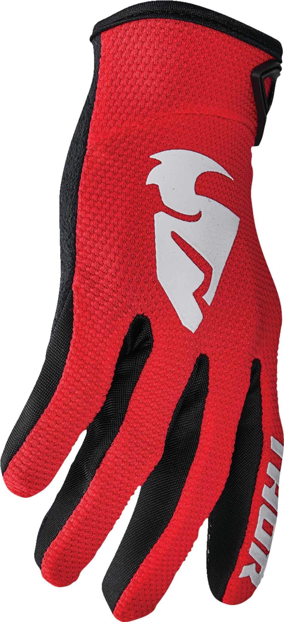 THOR Sector Gloves - Red/White - Medium 3330-7269