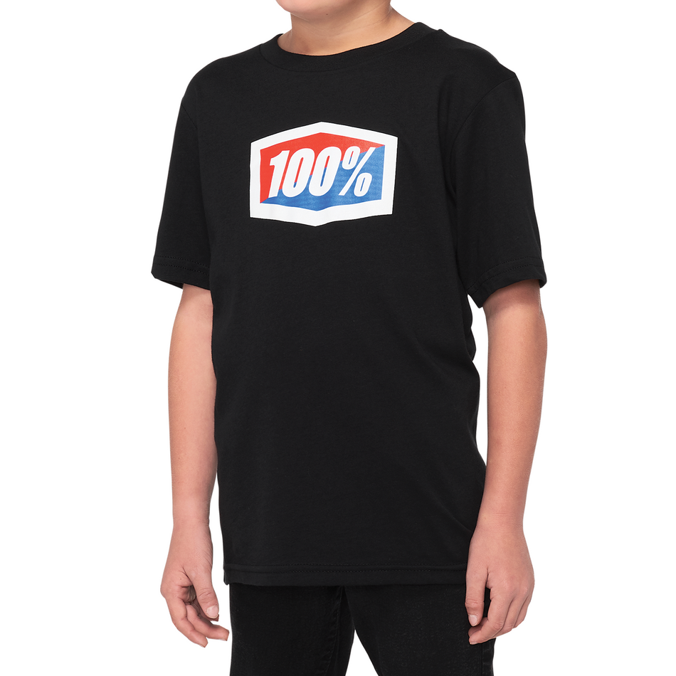 100% Official T-Shirt - Black - Large 20000-00007