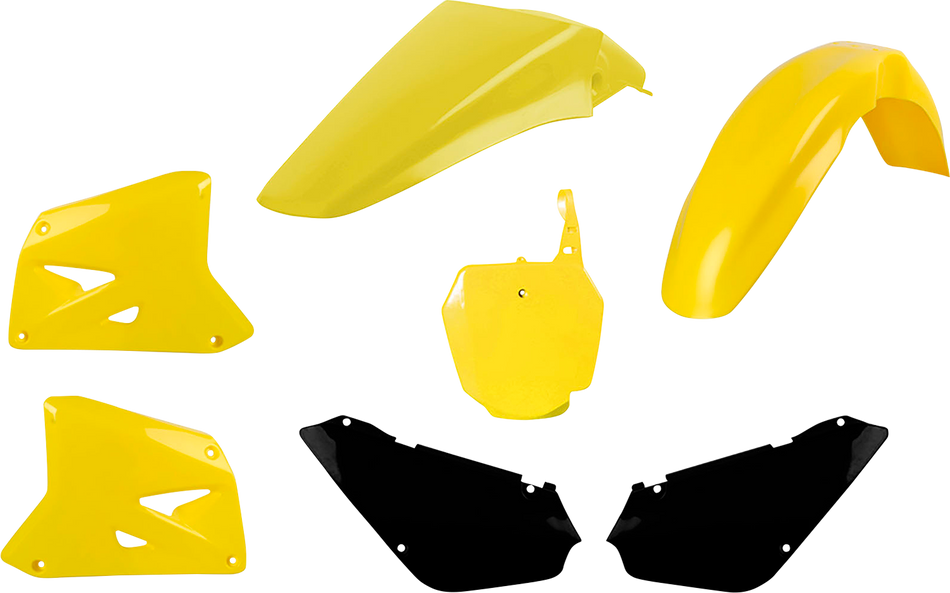 POLISPORT Body Kit - '17 OEM Yellow/Black - RM 85 90728