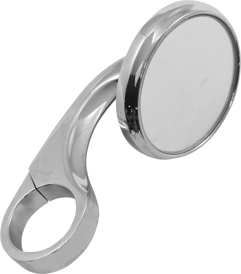 TODD'S CYCLE Shooter Mirror - 1.25" - Chrome 0640-0750