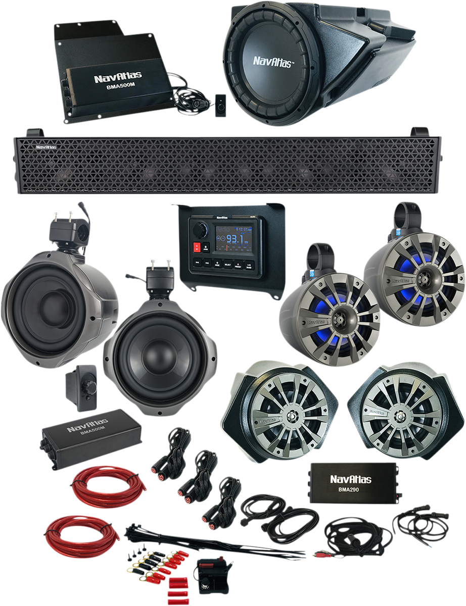 NAVATLAS Audio Kit - Zone 6 - Turbo RZR1ZONE6