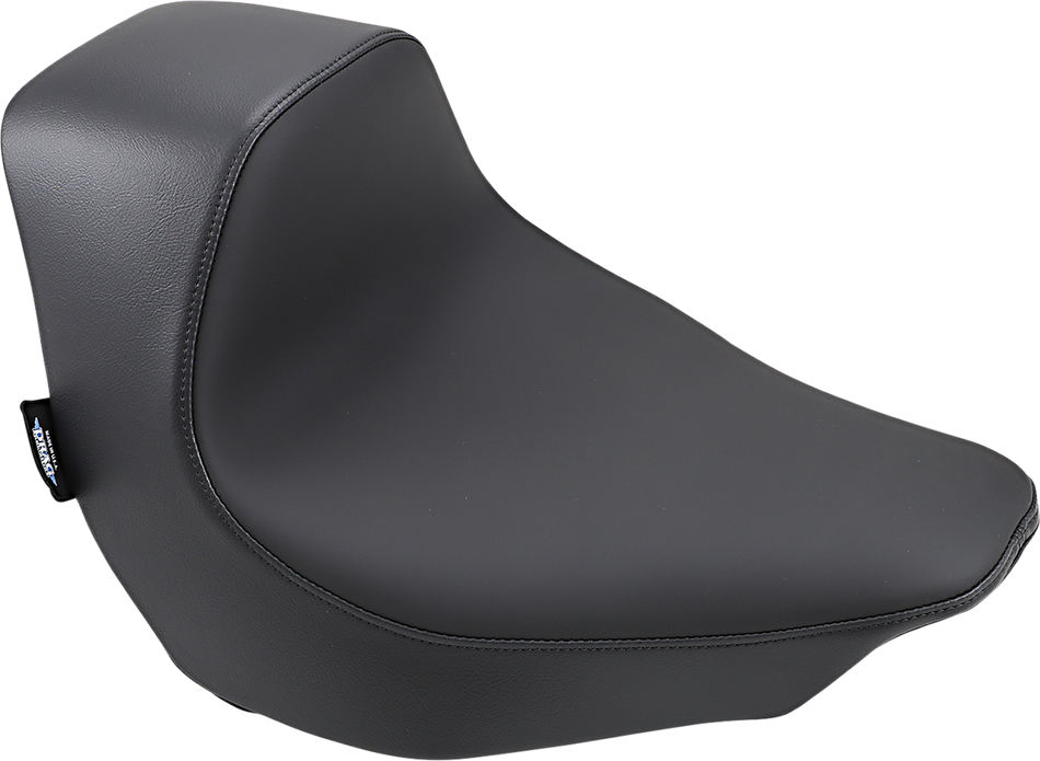 DRAG SPECIALTIES EZ-Solo Seat - Smooth - Solar-Reflective Leather - FLFB/S '18-'22 ACT EZ-ON MOUNT STYLE 0802-1184