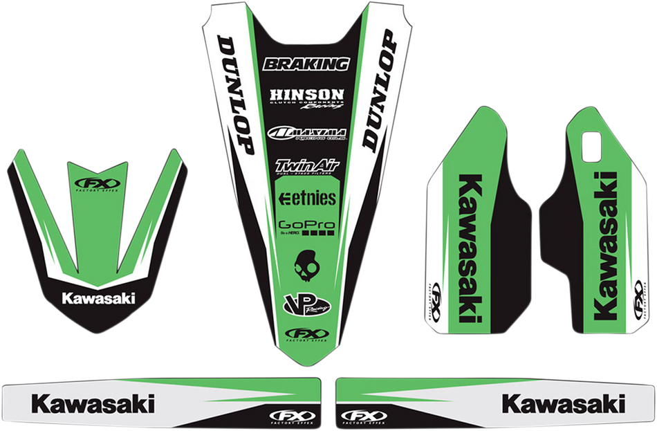 FACTORY EFFEX Trim Kit Graphic - Kawasaki 19-50130