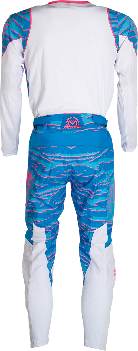 MOOSE RACING Qualifier Pants - Blue/Pink - 34 2901-10011