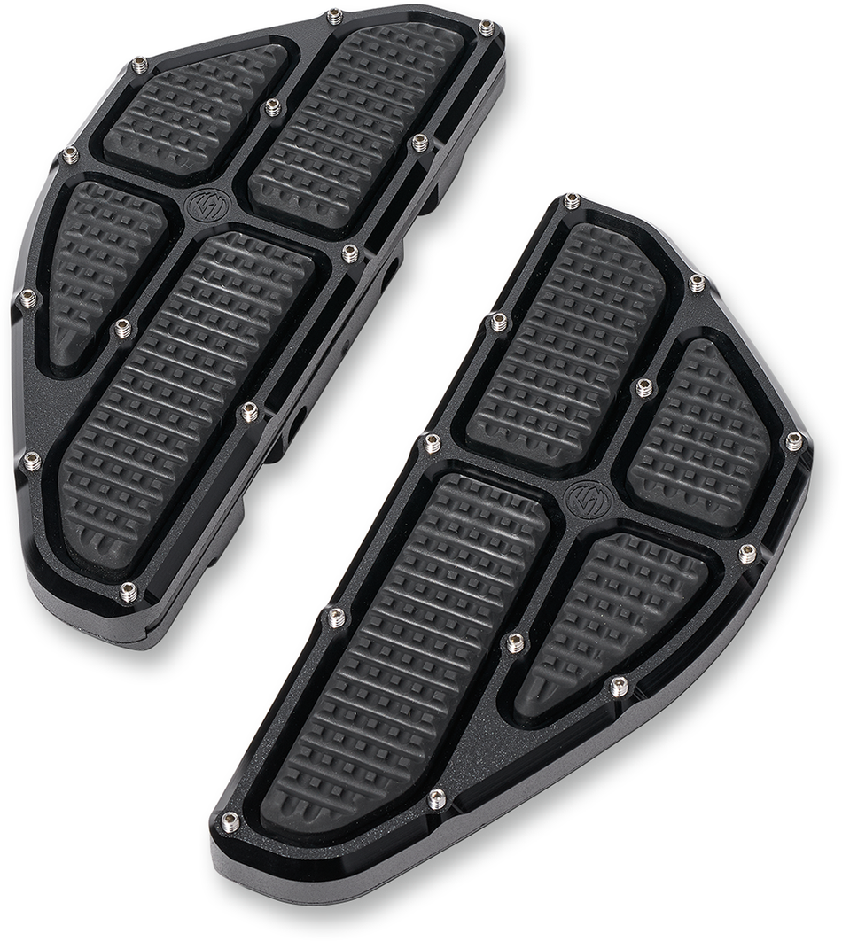 RSD Traction Passenger Floorboard - Black Ops 0036-1013-SMB