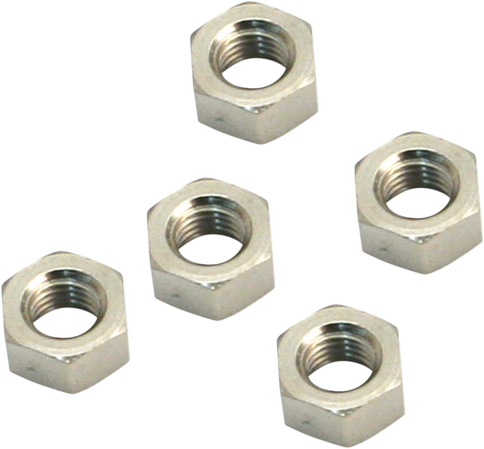 S&S CYCLE Throttle Shaft Nut - 5-Pack 11-2363
