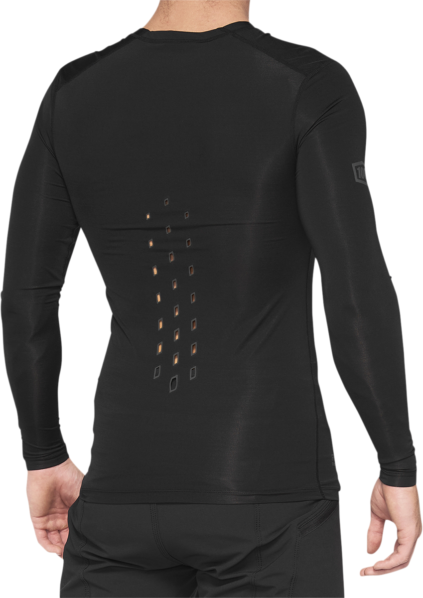100% R-Core Concept Long-Sleeve Jersey - Black - Small 40004-00000