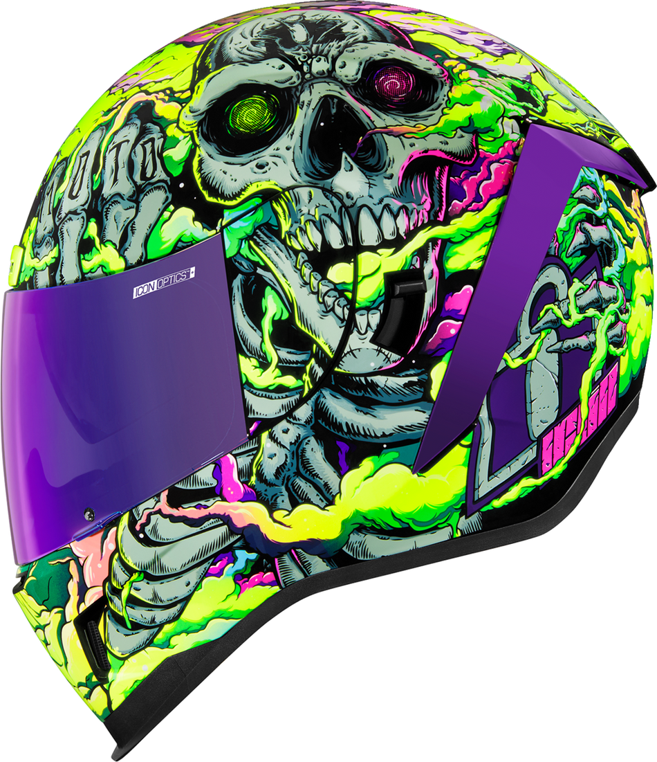 ICON Airform™ Helmet - Hippy Dippy - Purple - Medium 0101-16026