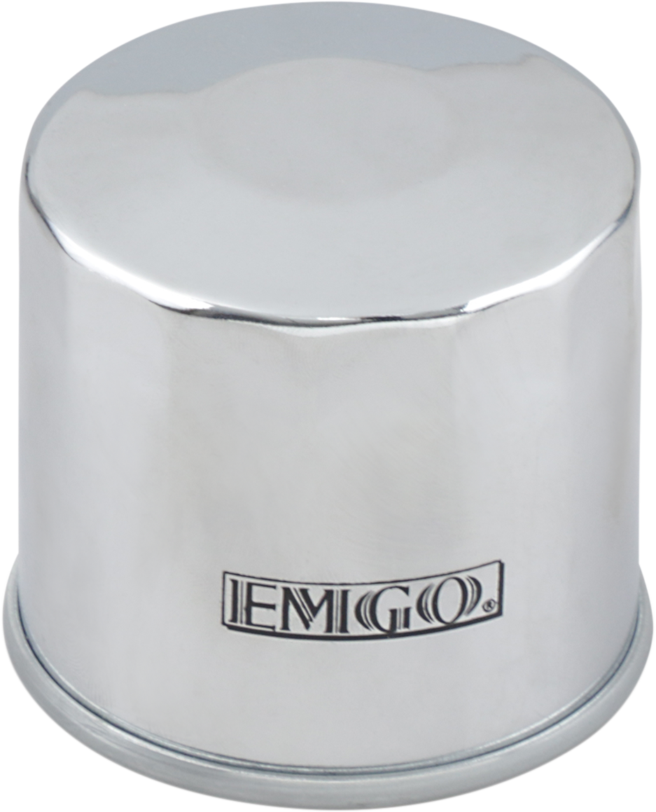 EMGO Micro-Tech Oil Filter - Chrome 10-55672