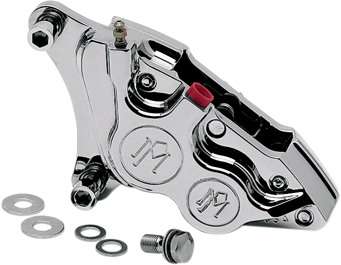 PERFORMANCE MACHINE (PM) Caliper - Front Right - Polished - 84-99 Harley-Davidson 0053-2916-P