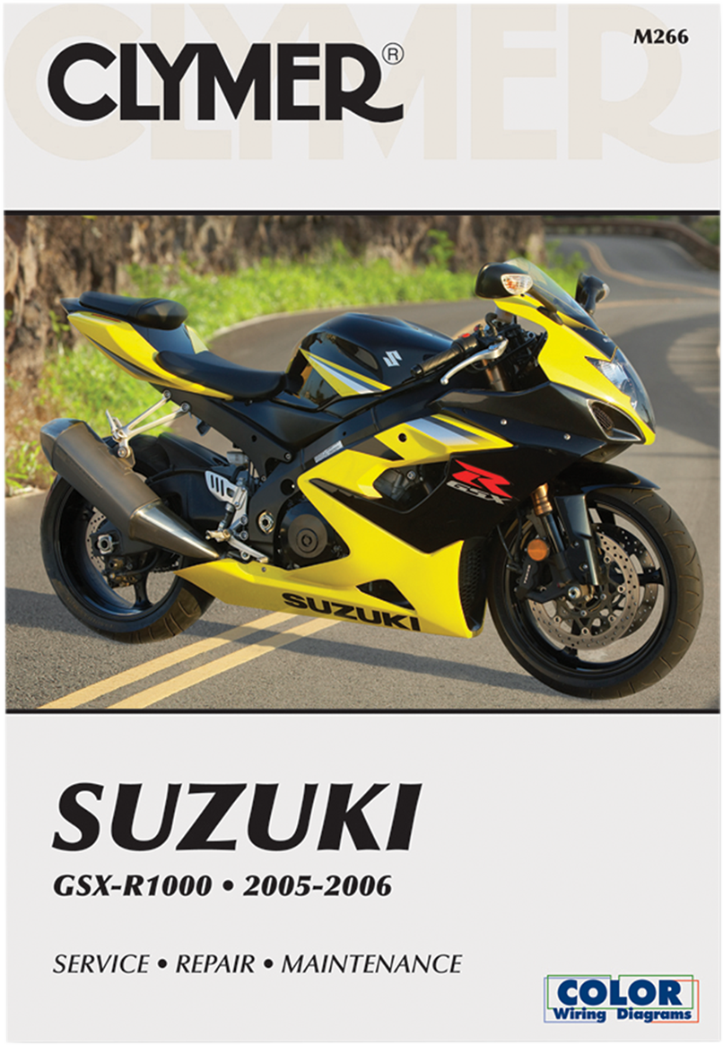 CLYMER Manual - Suzuki GSX-R 1000 CM266