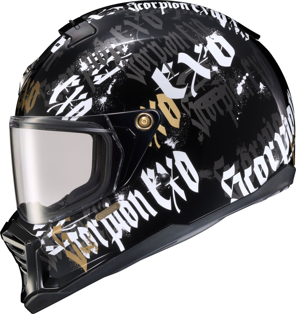 SCORPION EXO Exo-Hx1 Full-Face Helmet Blackletter 3x HX1-2018