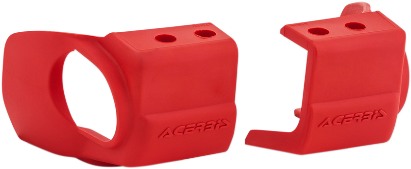ACERBIS Replacement Fork Shoe Covers - Red 2726610004