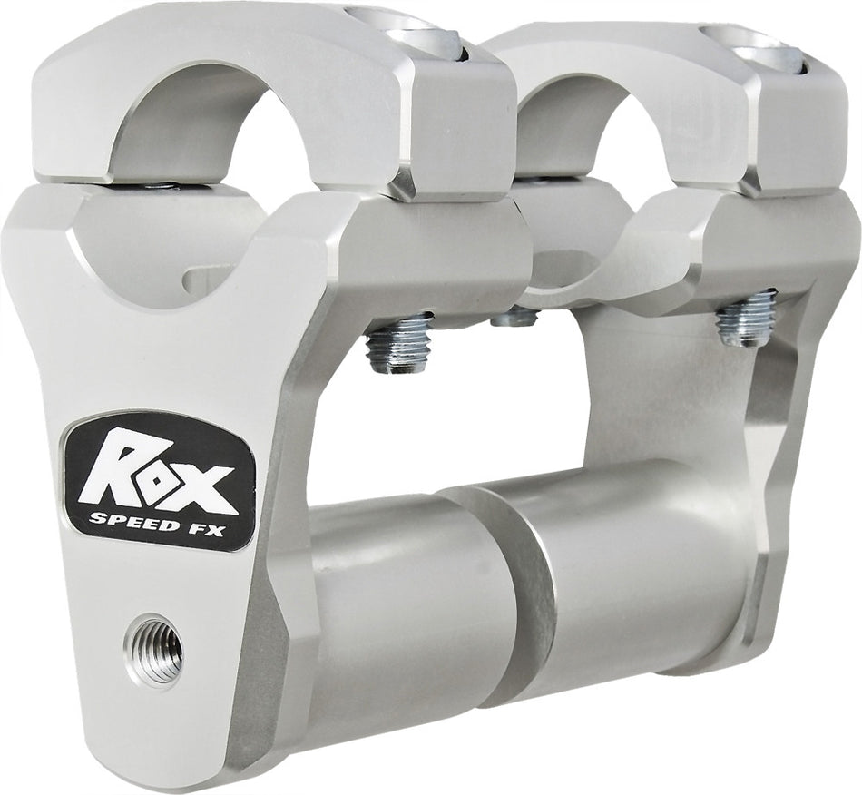 ROX Pivoting Bar Riser 2" Silver 1R-P2PPS10A