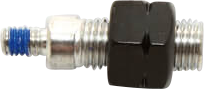 HIGHSIDER Adapter - Mirror - Thread - Black 304-061