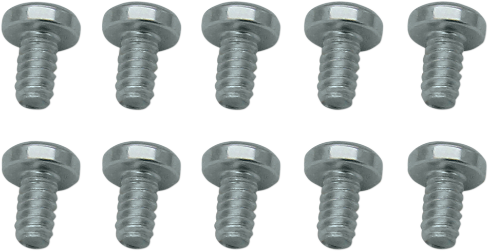 S&S CYCLE Throttle Plate Screw - 10-Pack 50-0064
