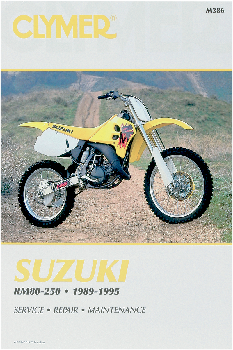 CLYMER Manual - Suzuki RM 80/250 CM386
