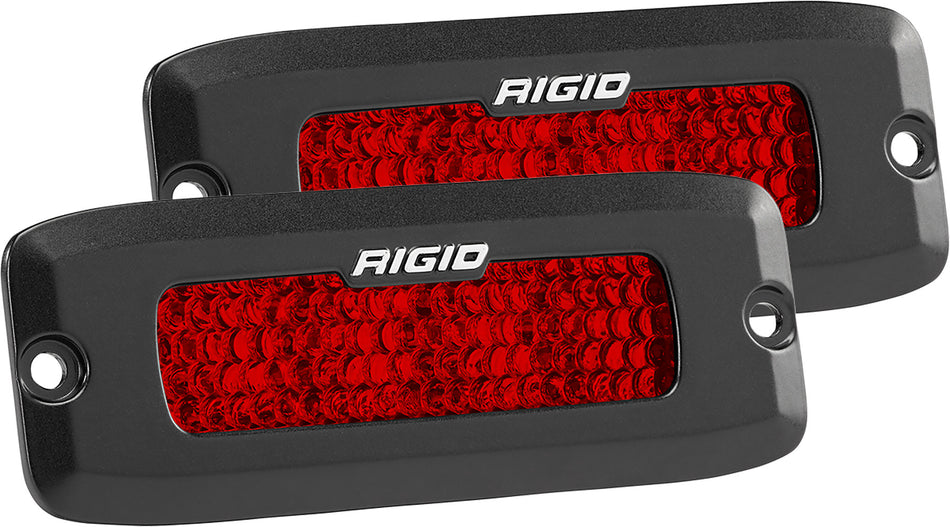 RIGID Rear Facing Srq Red Kit Flush Mount 90164