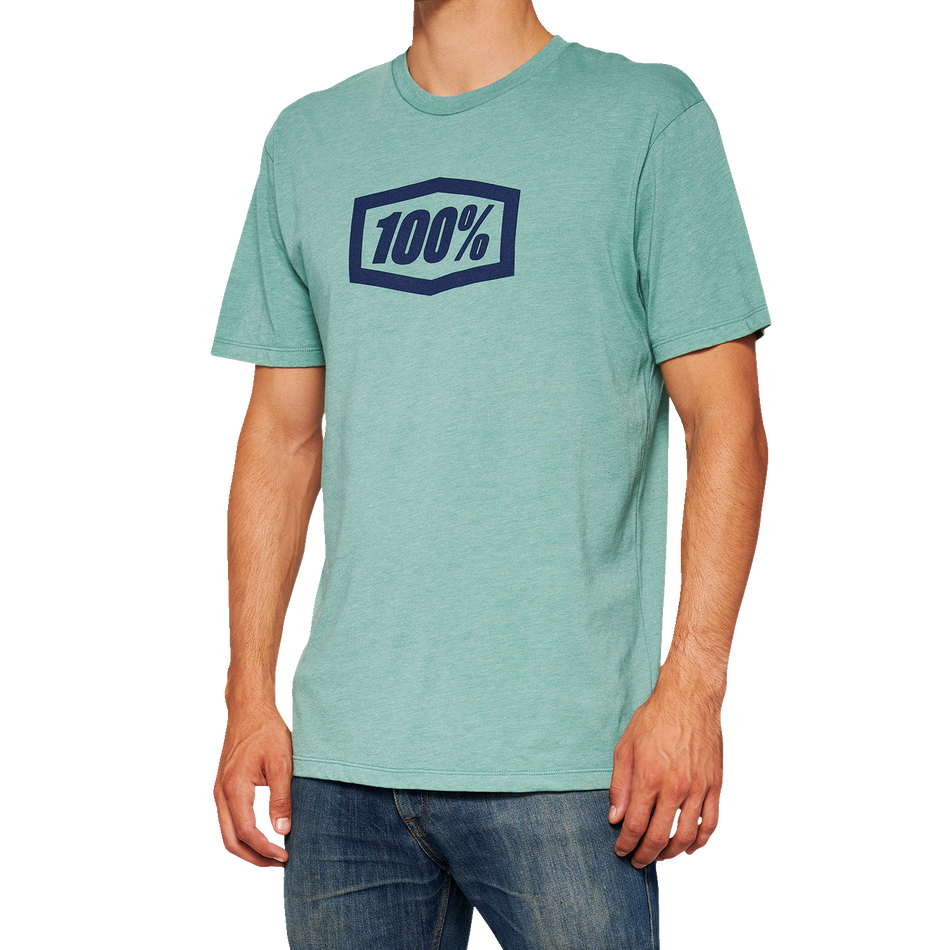 100% Icon T-Shirt - Blue - 2XL 20000-00039