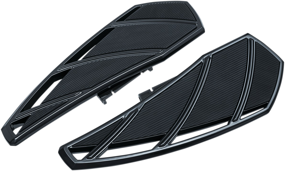 KURYAKYN Phantom Driver Floorboards - Black - Softail '18-'21 5795