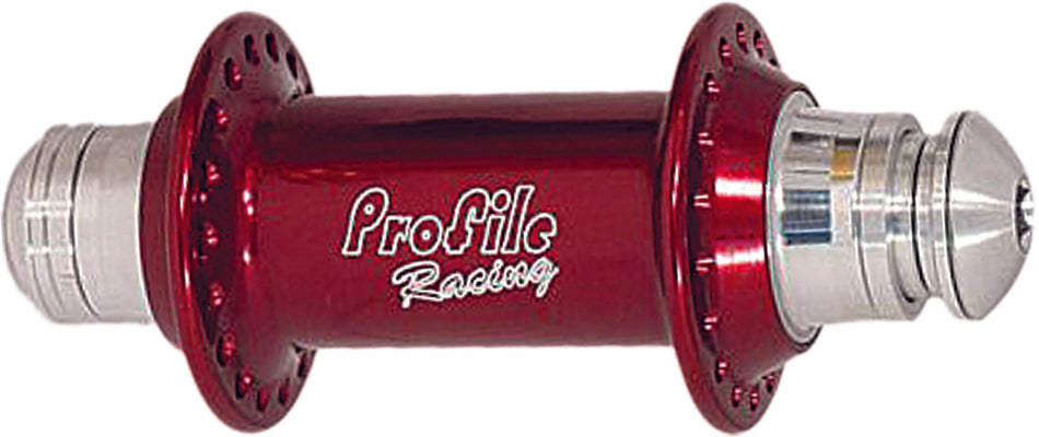 PROFILE Elite Front Hub Red 20mm 36h HUBELTFRT20RED