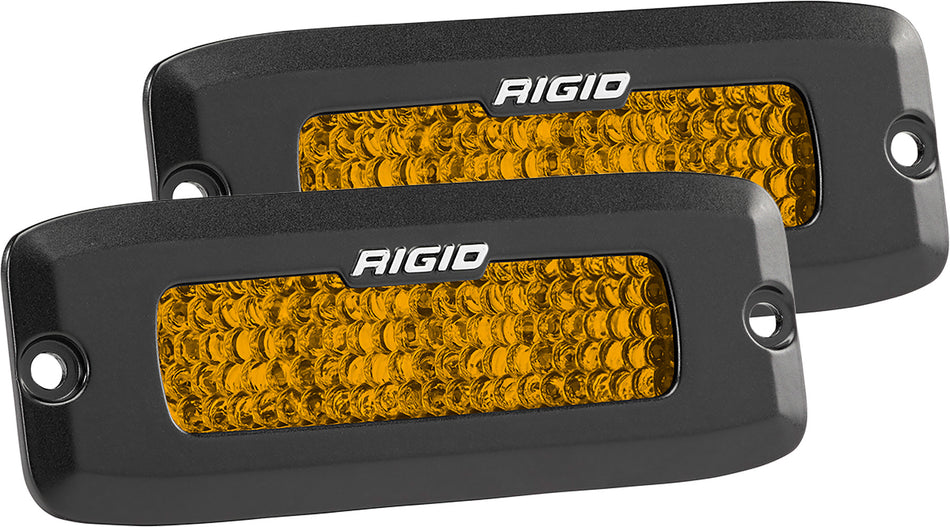 RIGID Rear Facing Srq Amber Kit Flush Mount 90162