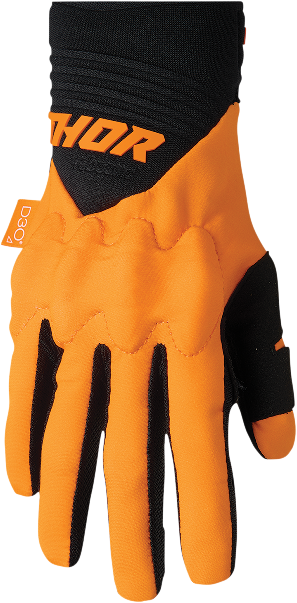 THOR Rebound Gloves - Fluo Orange/Black - Medium 3330-6730