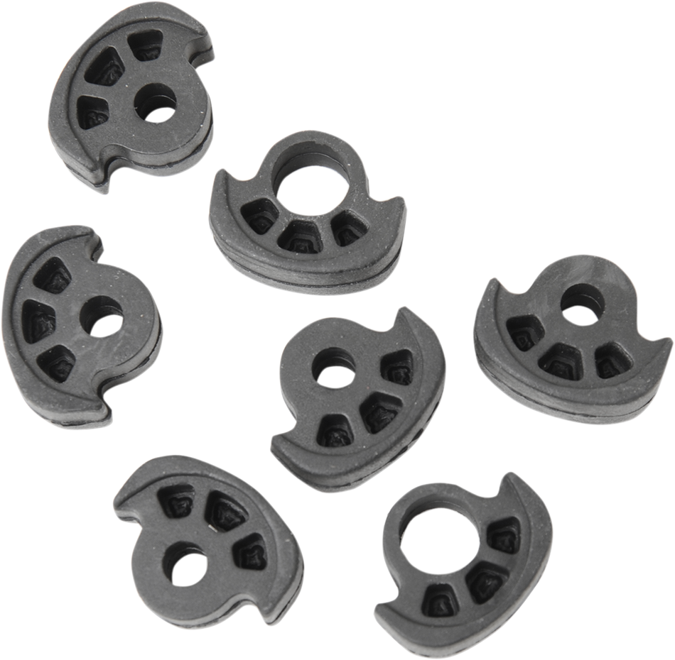 DRAG SPECIALTIES Small Footpegs - Rubbers Only 361057-HC3