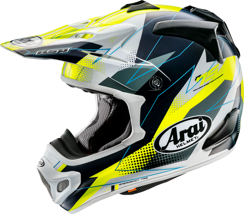 ARAI VX-Pro4 Helmet - Resolute - Yellow - Large 0110-8485