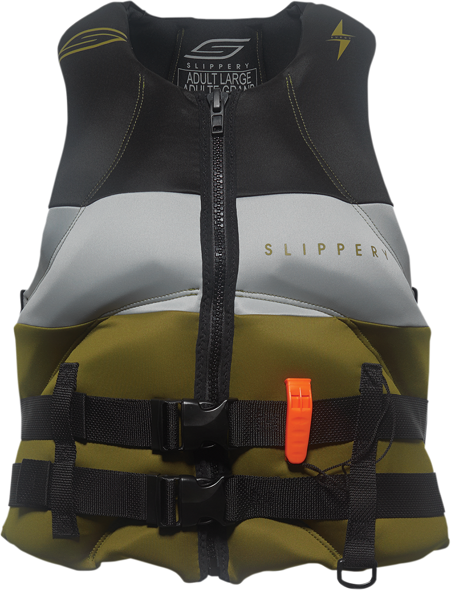 SLIPPERY Surge Neo Vest - Olive/Black - Medium 142414-40003021