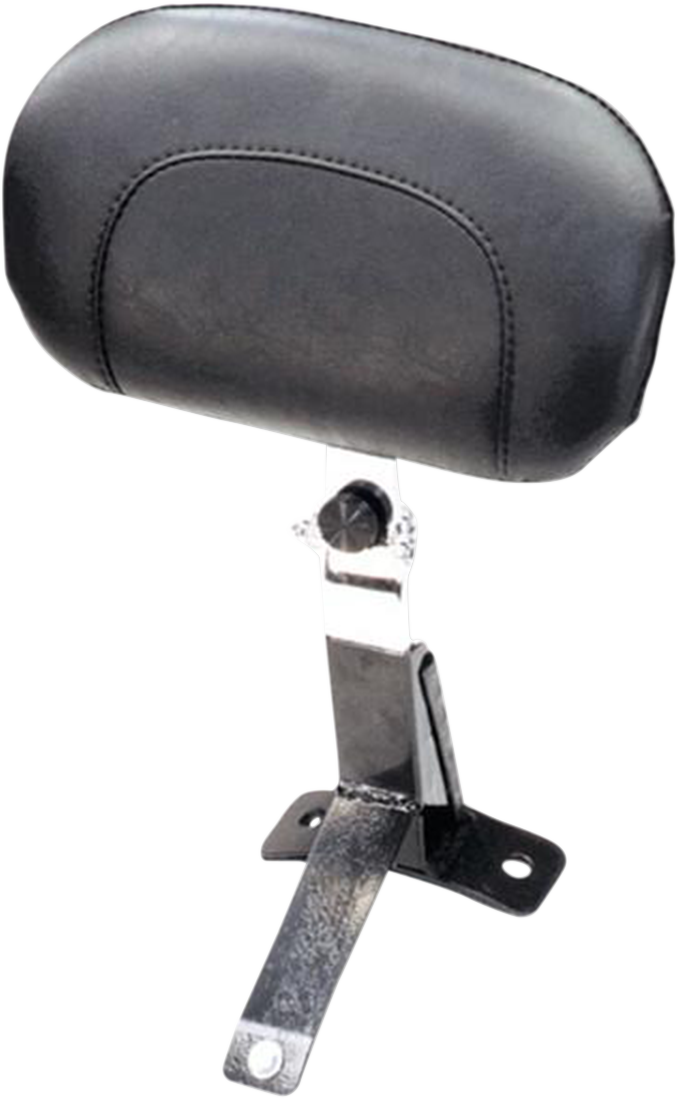 MUSTANG Driver Backrest Kit - Smooth - Black - Studded 79611
