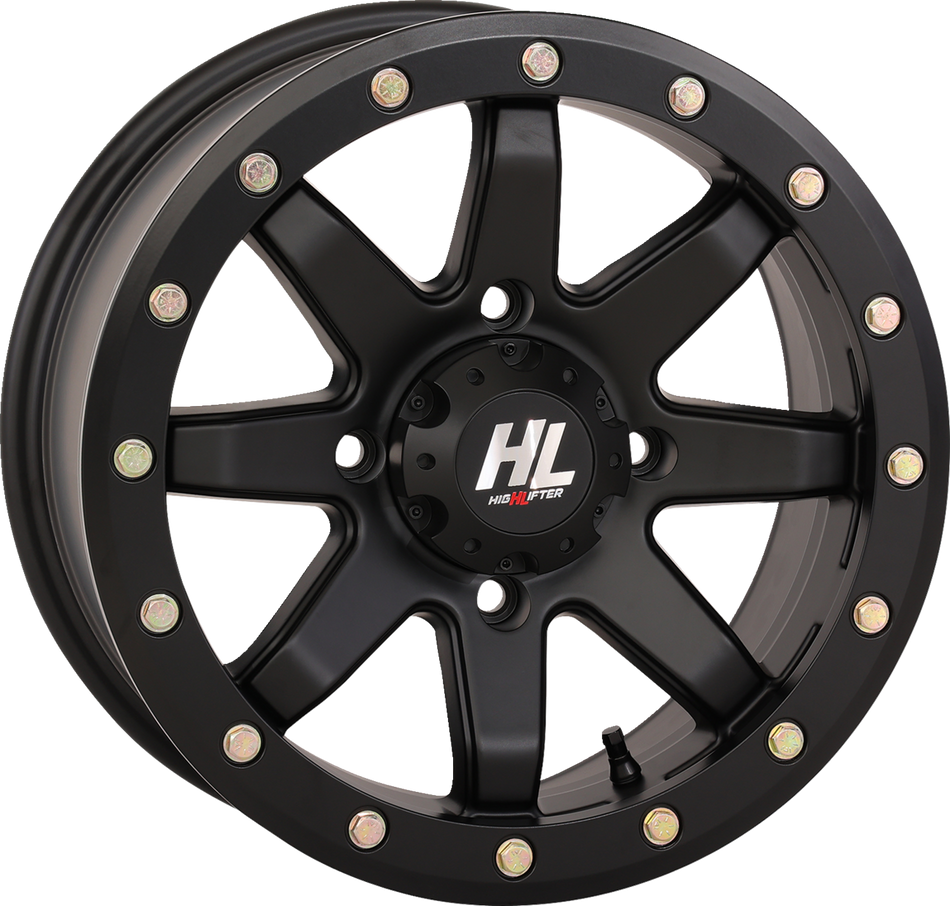 HIGH LIFTER Wheel - HL9 Beadlock - Front/Rear - Matte Black - 14x7 - 4/137 - 4+3 14HL09-1436