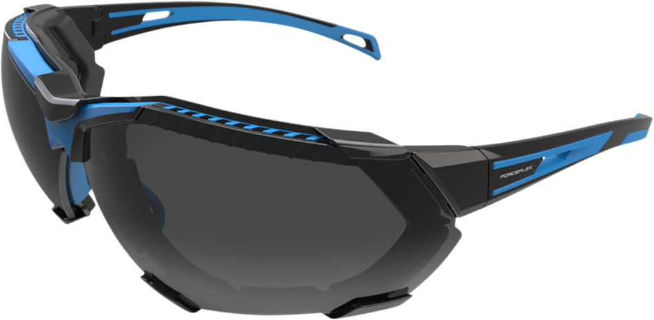 FORCEFLEX FF4 Sunglasses - Foam - Black/Blue - Smoke FF4-01025-041