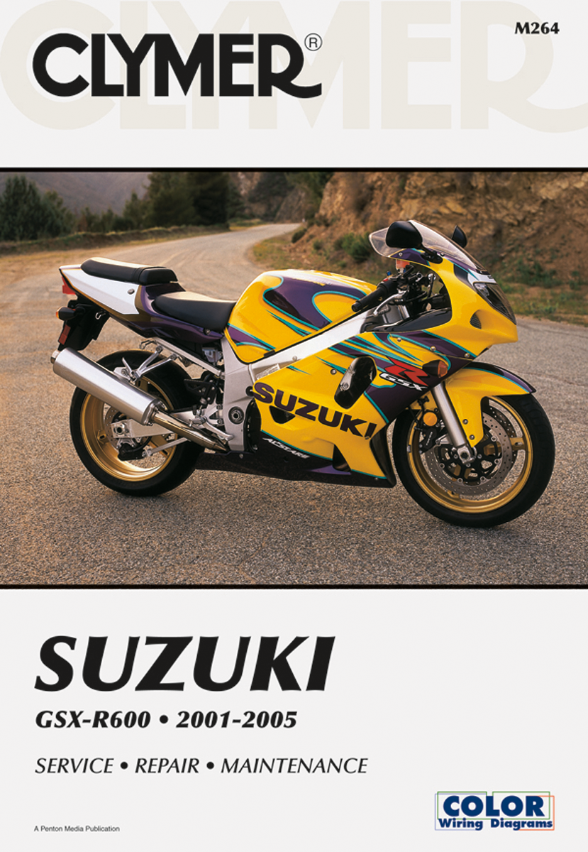 CLYMER Manual - Suzuki GSXR600 '01-'05 CM264