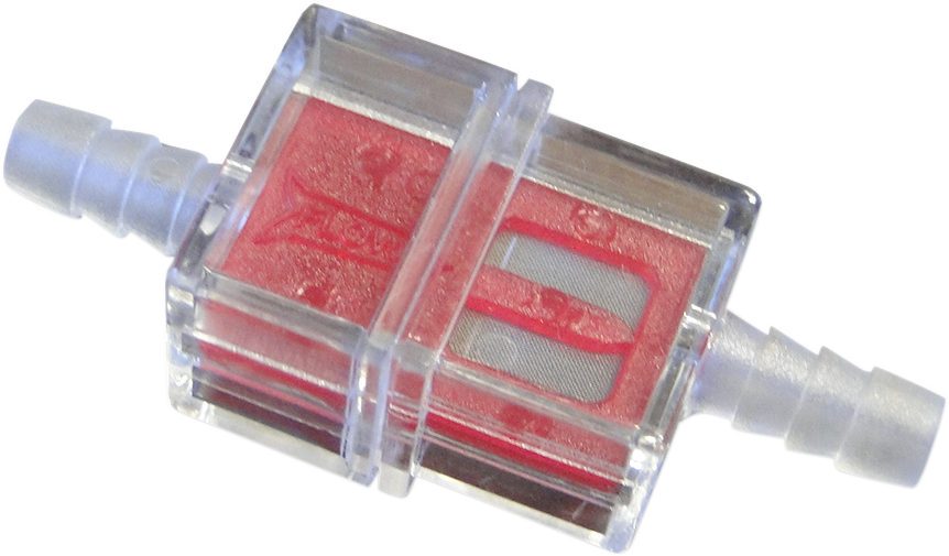 HELIX Fuel Filter - Red - 1/4" 118-9213
