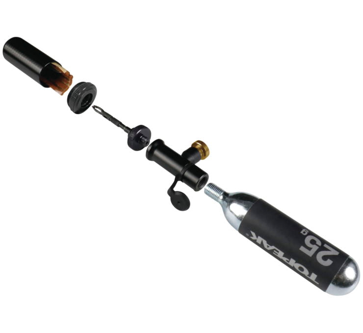Topeak tubi master x with co2 cartridge