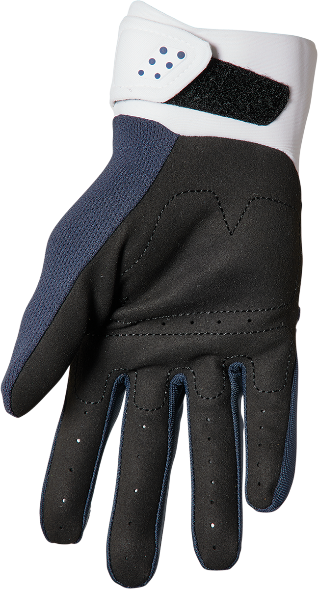 THOR Women's Spectrum Gloves - Midnight/White - Large 3331-0213