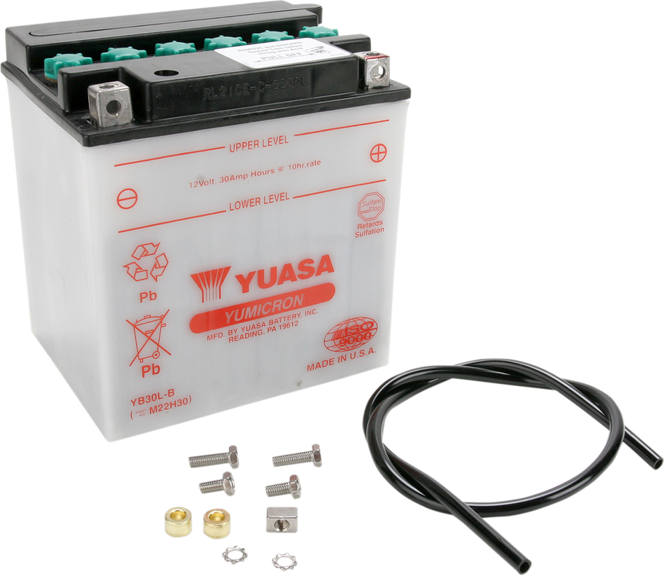 YUASA Battery - YB30L-B YUAM22H30TWN