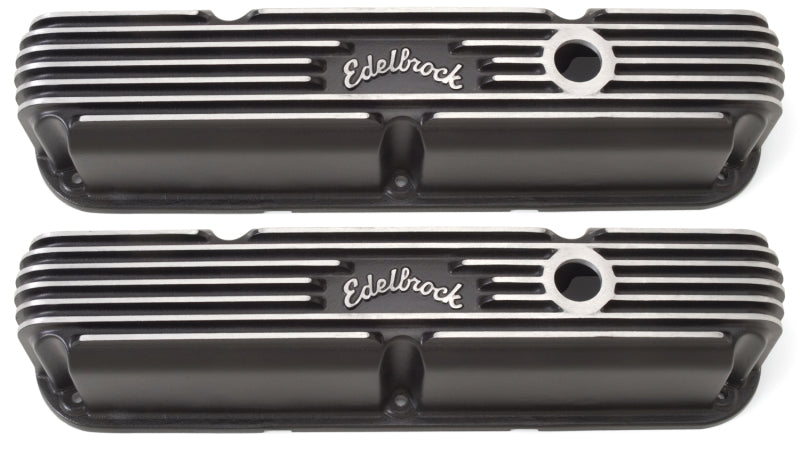 Edelbrock Valve Cover Classic Series Chrysler La 318-340-360 CI V8 Black